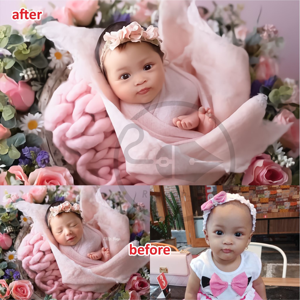 Jual EDIT FOTO BAYI NEWBORN dan CETAK FOTO| JASA PENGEDITAN | BAYI BARU ...