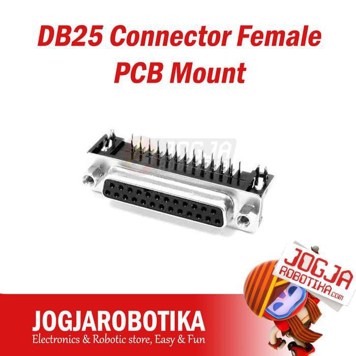 Jual DB25 Connector Female PCB Mount | Shopee Indonesia