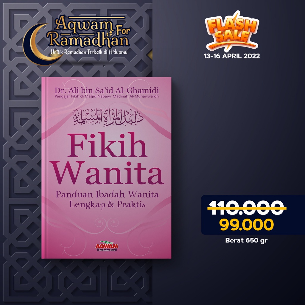 Jual Buku Fikih Wanita Hardcover Aqwam Buku Original Shopee Indonesia