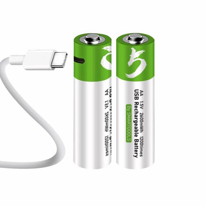 Jual Smartoools Powerbatt AA / AA USB TypeC Rechargeable Battery