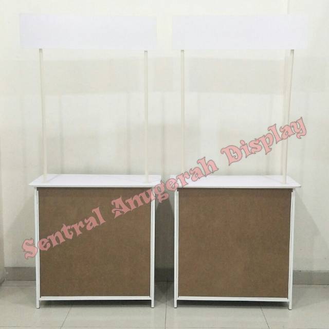 Jual Event Desk Meja Kayu Booth Stand Promosi Pameran Shopee Indonesia