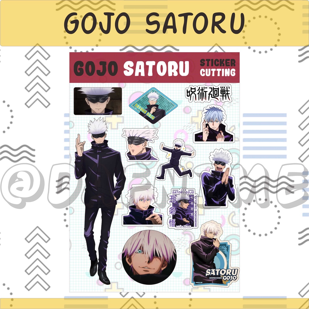 Jual STICKER ANIME JUJUTSU KAISEN CUTTING | Shopee Indonesia