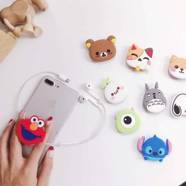 Jual POPSOCKET 3D KARAKTER / 3D CARTOON POPSOCKETS / POPSOCKET PVC ...