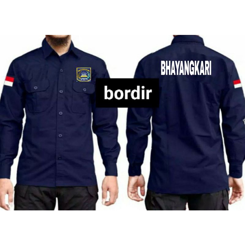 Jual Kemeja Bhayangkari Baju Bhayangkari Seragam Bhayangkari Baju Kerja