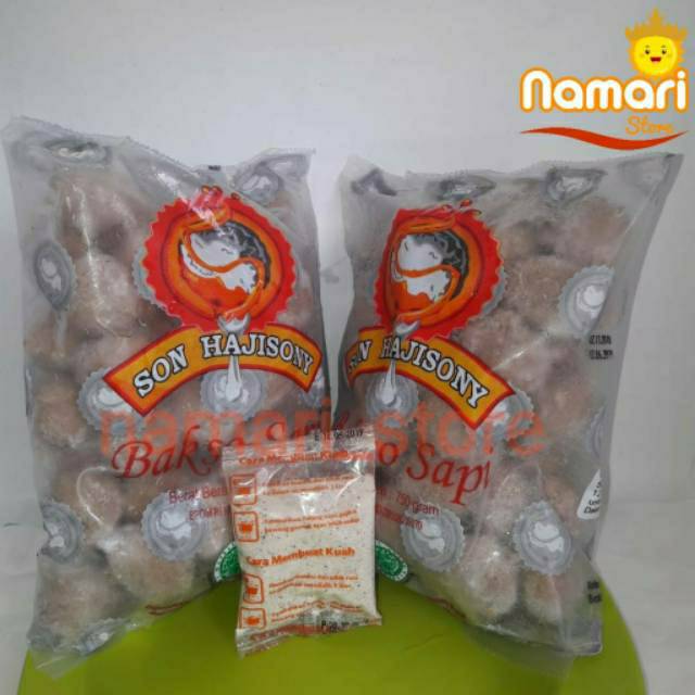 Jual Bakso Daging Sapi Son H Sony Lampung Ukuran Besar Shopee Indonesia