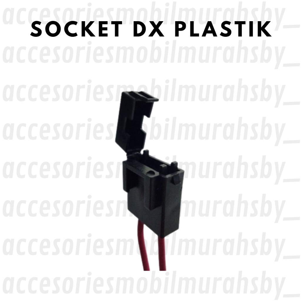 Jual Soket Socket Rumah Sekring Plastik Tancap Sekring Sekering Fuse