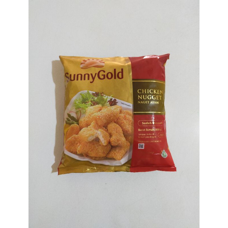 Jual Sunny Gold Chicken Nugget Chicken Tempura 500gr Shopee Indonesia 6177