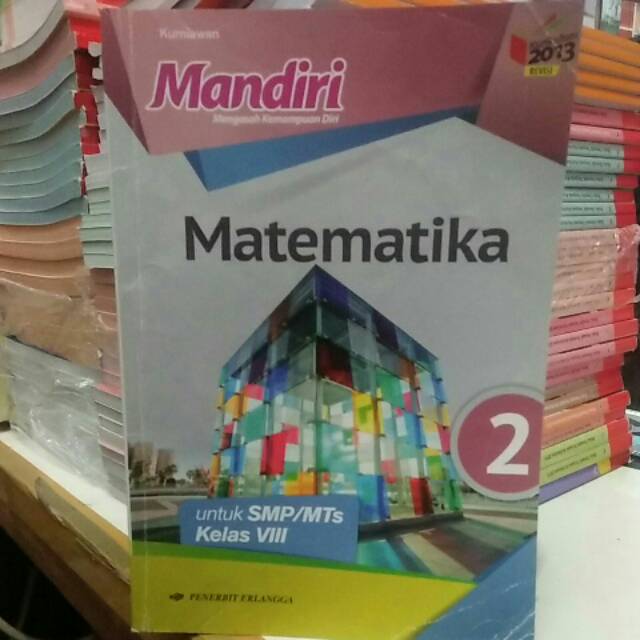 Jual BUKU MANDIRI MATEMATIKA SMP/MTS KELAS VIII PENERBIT ERLANGGA ...