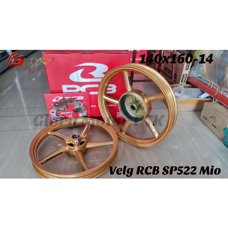 Jual Velg RCB Sp522 Mio Ukuran 140x160-14 Plus Discbrake RCB / Non Plus ...
