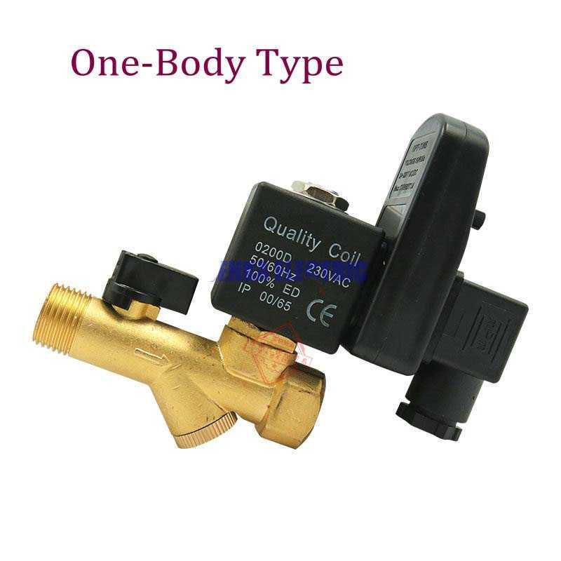 Jual ELECTRIC SOLENOID TIMER AUTO WATER VALVE 1\/2 INCH 16BAR 230VAC ...