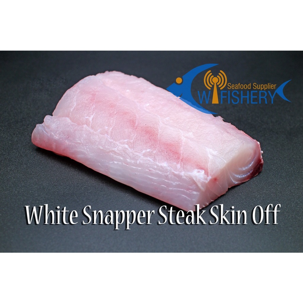 Jual Steak Ikan Kakap Putih Tanpa Kulit - White Snapper Steak Skin Off ...