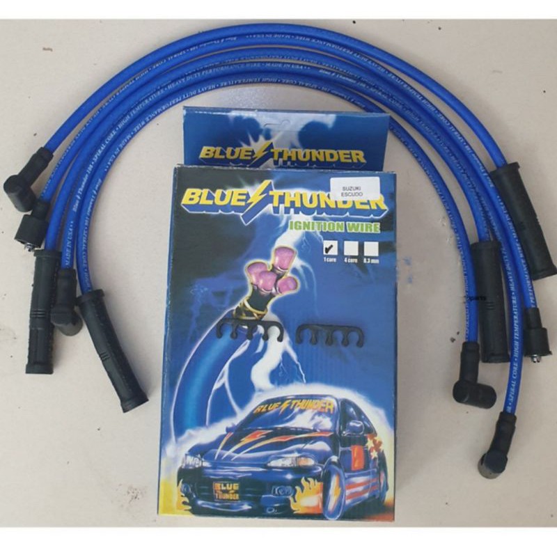 Jual Kabel Busi Racing Blue Thunder Suzuki Jimny Katana Siera Caribian Vitara Escudo Sidkick