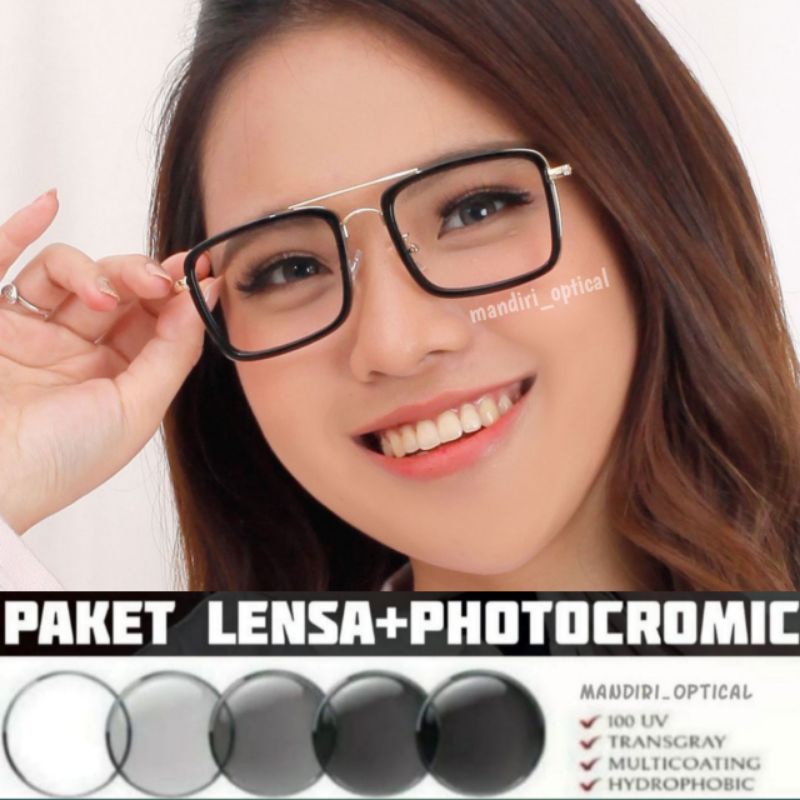 Jual Frame Kacamata Korea Kacamata Minus Kacamata Photocromic Kacamata Antiradiasi