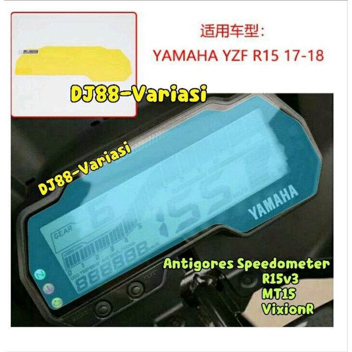 Jual Antigores speedometer R15 v3 vva MT15 VIXIONR all new r15 v3 ...