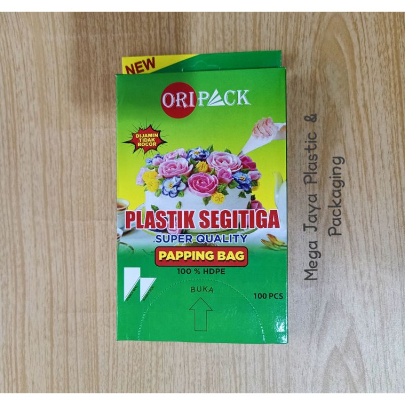 Jual Murah! Plastik Segitiga merk Oripack isi 100 lembar Papping Bag ...