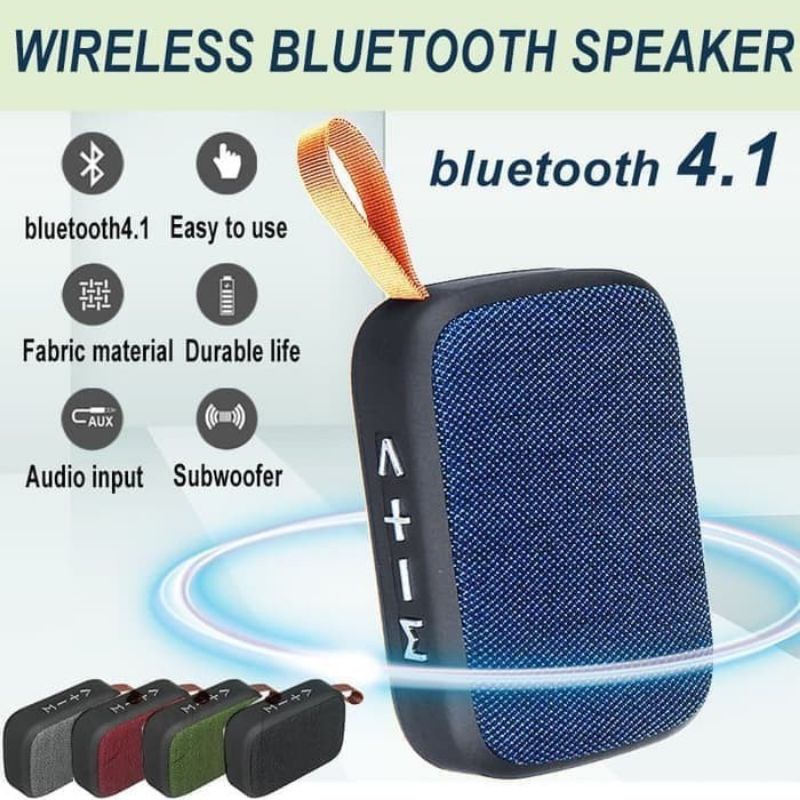 Jual Speaker Bluetooth G2 Mini Portable Wireless Box Music Audio Bass ...