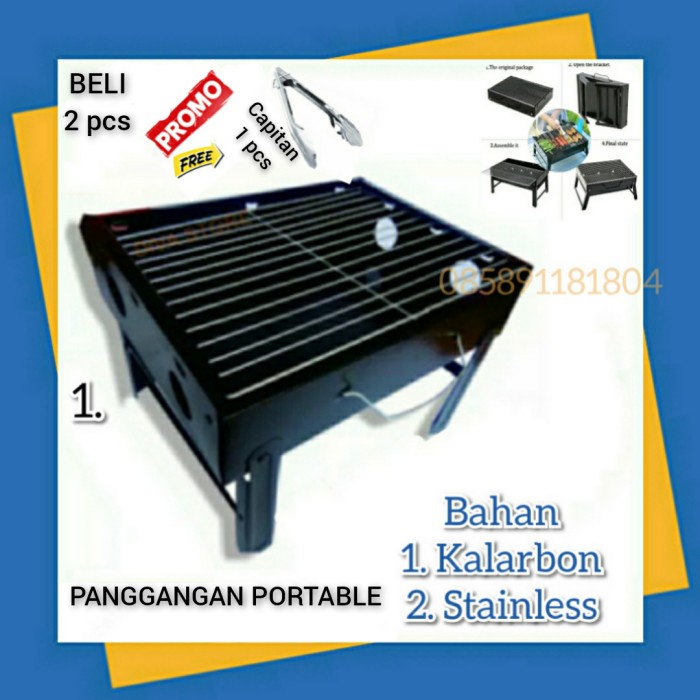 Jual Panggangan Portable Premium Multi Grill Shopee Indonesia