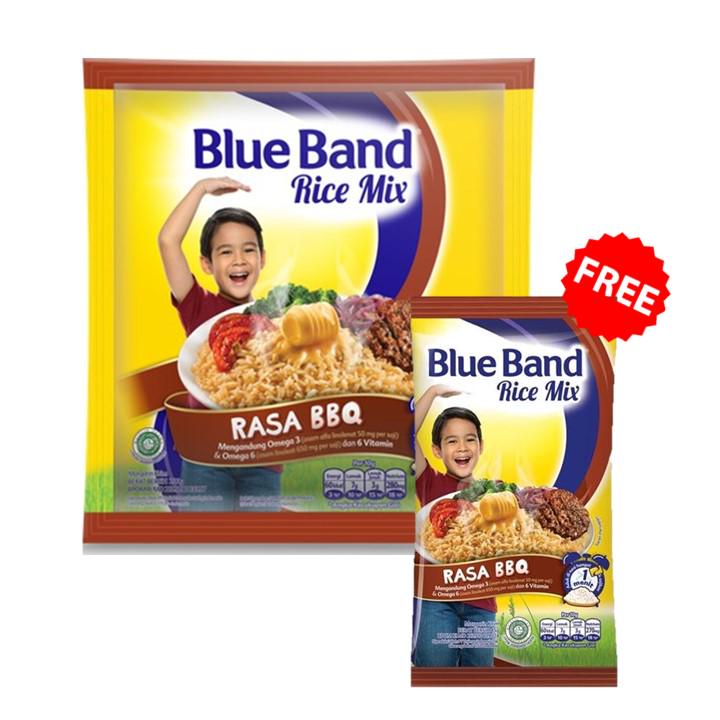 Jual Blue Band Rice Mix BBQ 200 gr Free Rice Mix BBQ 45 gr | Shopee ...