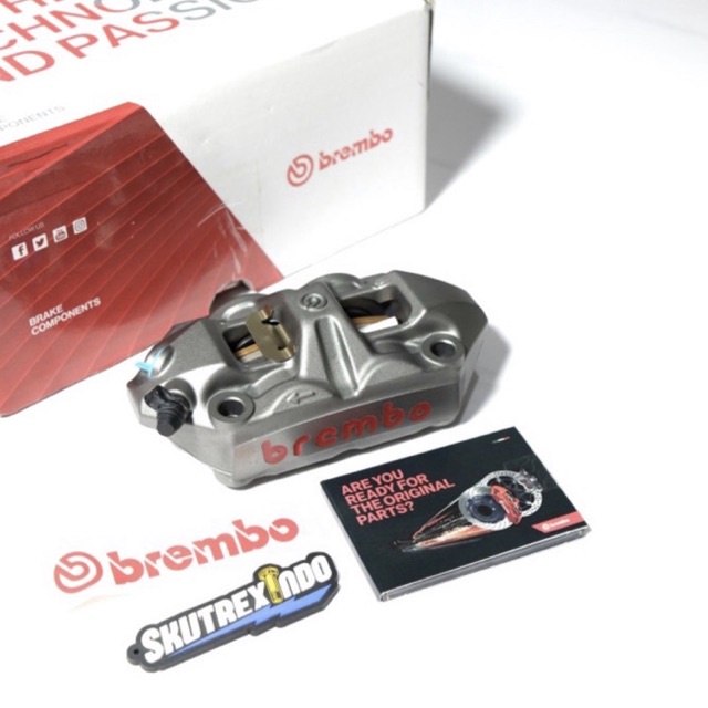 Jual Brembo Monoblock M4 Grey Left Universal Vespa | Shopee Indonesia