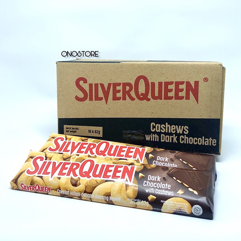 Jual Silverqueen Dark Chocolate 55 gram/55 gr/55 | Shopee Indonesia
