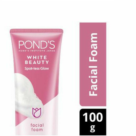 Jual Ponds White Beauty Facial Foam 100gr | Shopee Indonesia