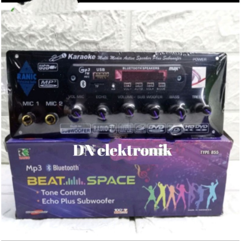 Jual Kit tone control stereo echo plus subwoofer MP3 bluetooth Ranic ...