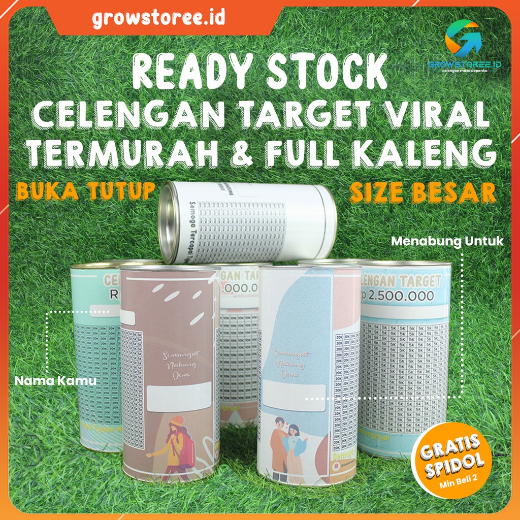 Jual CELENGAN TARGET VIRAL 20 x 10 CM CELENGAN TARGET CUSTOM