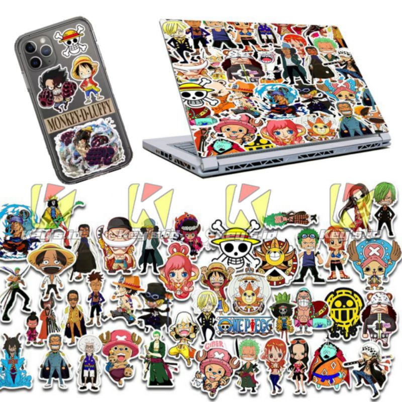 Jual STICKER STIKER ONE PIECE, STICKER ANIME, STIKER LAPTOP, STIKER HP ...