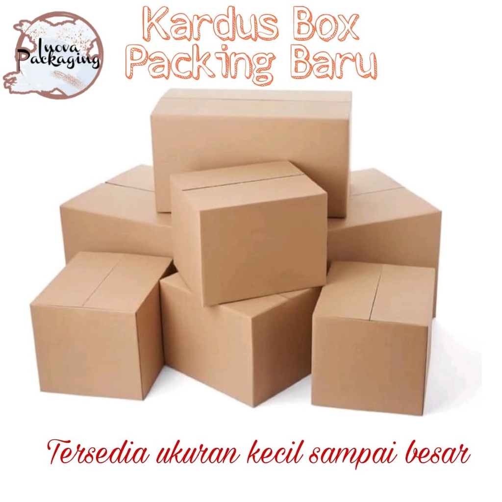 Jual Kardus Packing Kecil Dus Packing Baru Karton Box Packing