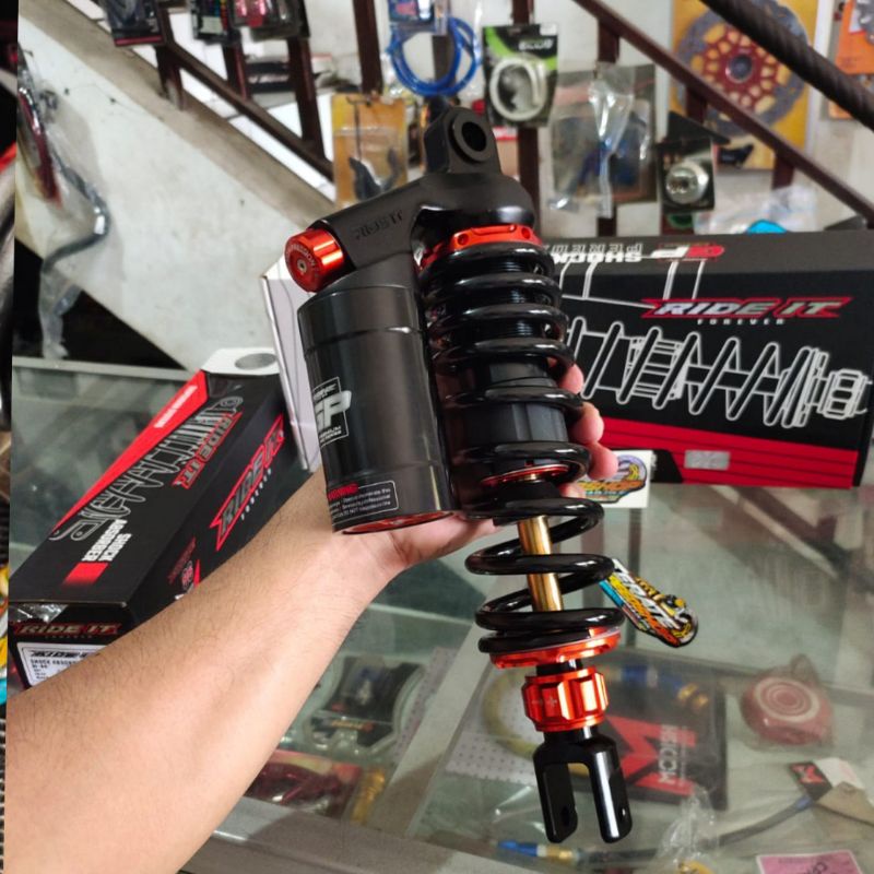 Jual Sekok shock Ride It Gp premium As Gold matic 310mm 330mm | Shopee ...