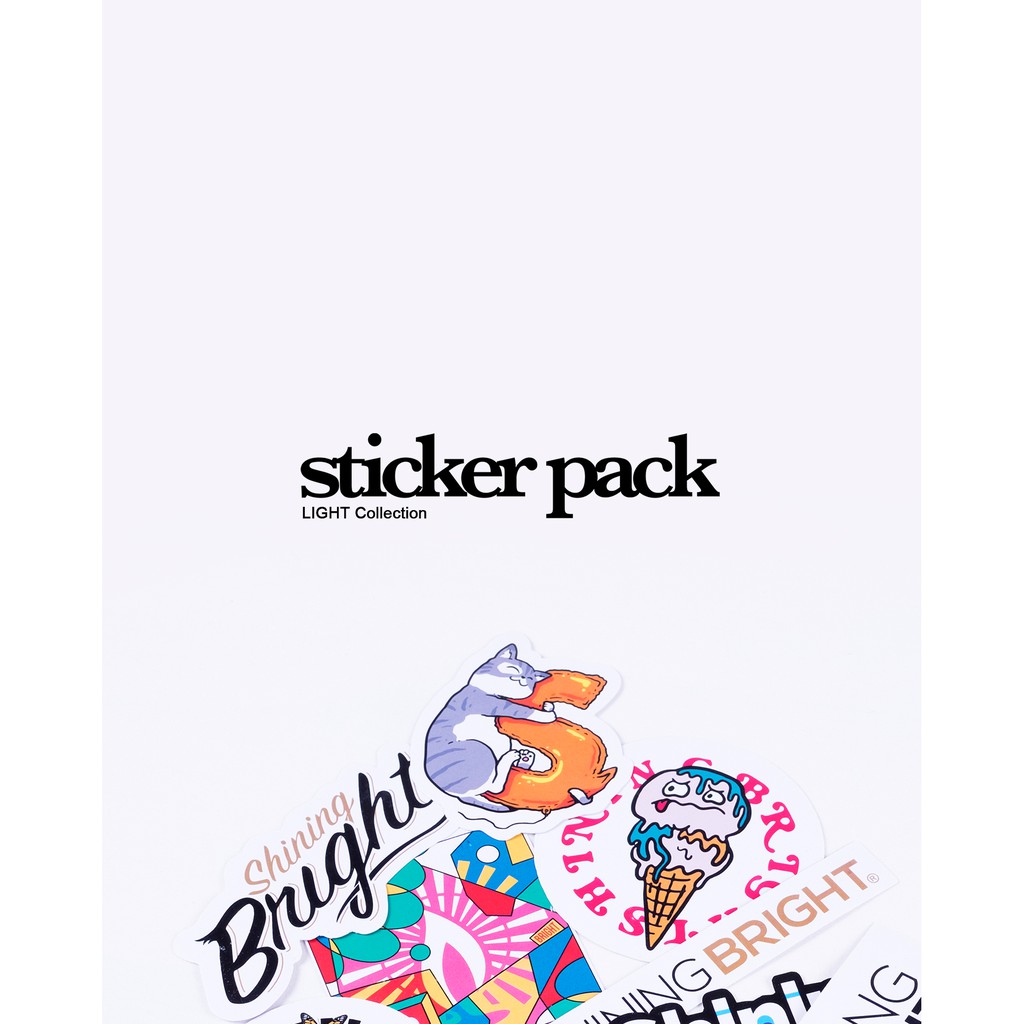 Jual Shining Bright Light Sticker Pack | Shopee Indonesia