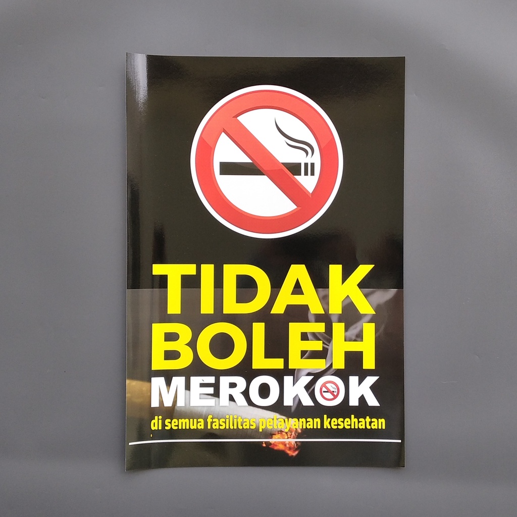 Jual Poster Tidak Boleh Merokok Disemua Fasilitas Kesehatan Poster