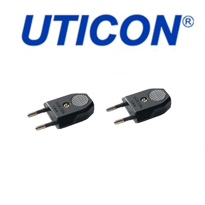Jual Steker Uticon Steker Gepeng UTICON S20N Steker Pin Kuningan S 20N ...