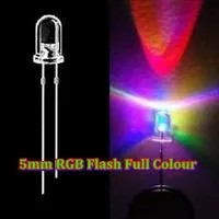 Jual Led Mm Rgb Pelangi Flashing Colorful Warna Warni Lampu Led Disco