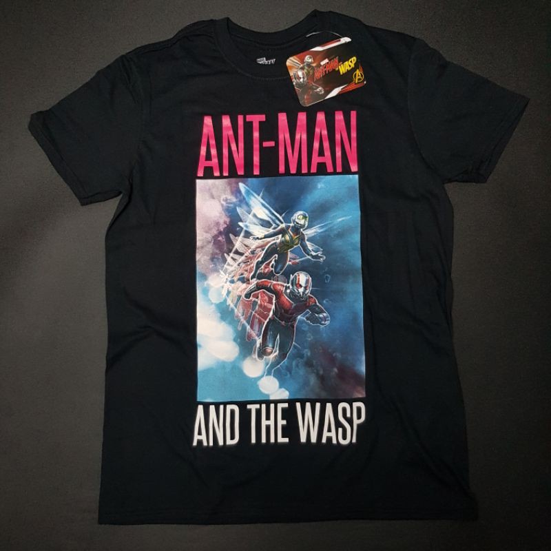 Jual Kaos Marvel Original - Ant Man and Wasp Action Block | Shopee ...