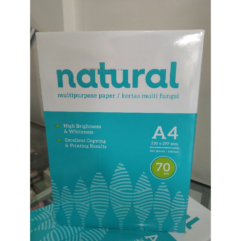 Jual Kertas HVS A4 Natural 70gsm | Shopee Indonesia