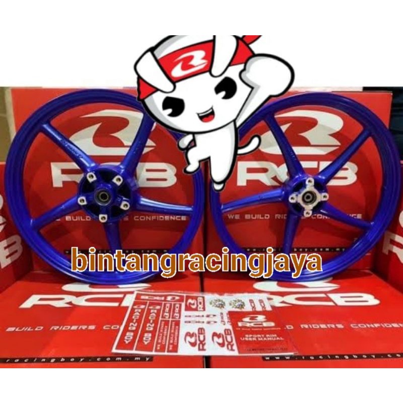 Jual Velg Racing RCB Sp522 Mx king ukr 160-160 warna Biru-blue | Shopee ...