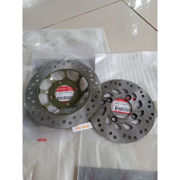 Jual Piringan Cakram Depan Belakang Set Honda Supra x 125 ,Cs1 Dabel ...