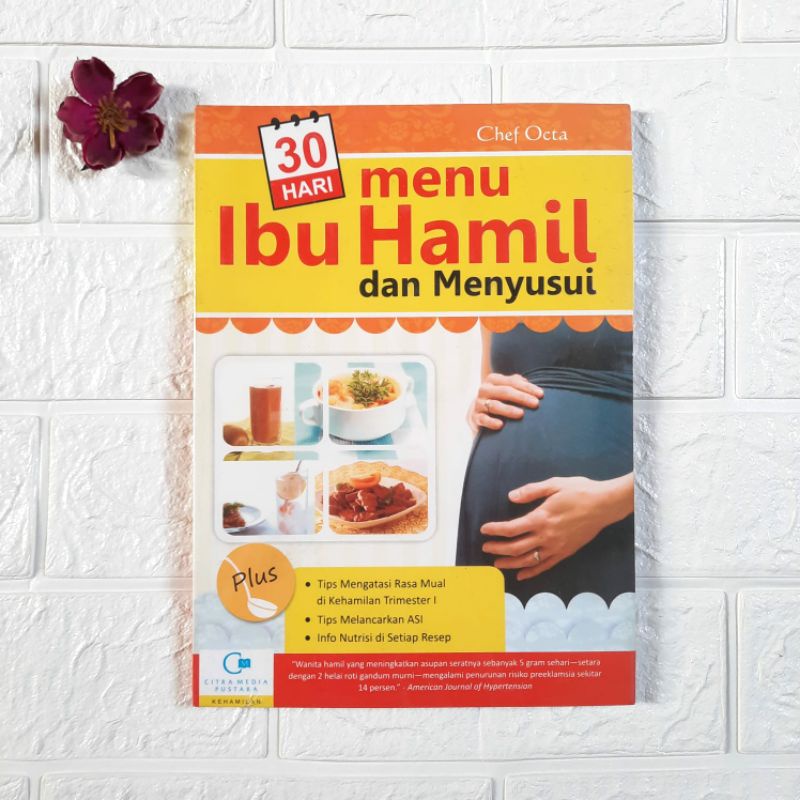 Jual BUKU RESEP MASAKAN 30 HARI MENU IBU HAMIL DAN MENYUSUI | Shopee ...