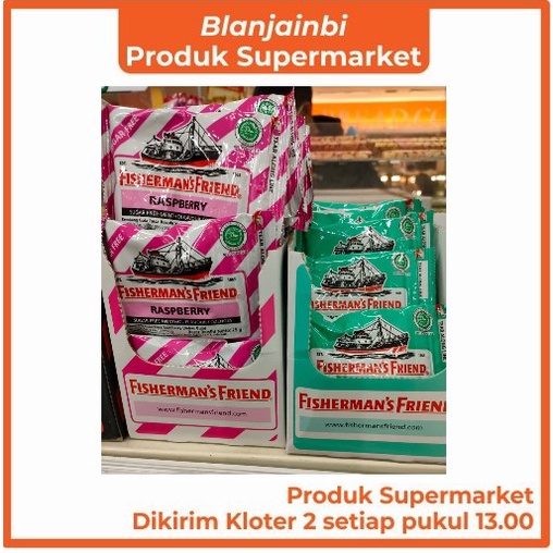 Jual Fisherman's Friend Raspberry & Strongmint | Shopee Indonesia