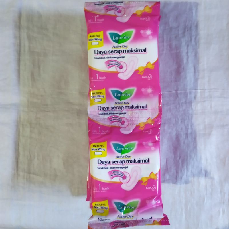 Jual LAURIER MAXI RENTENG NON WING (1 renteng isi 10 pcs) | Shopee ...