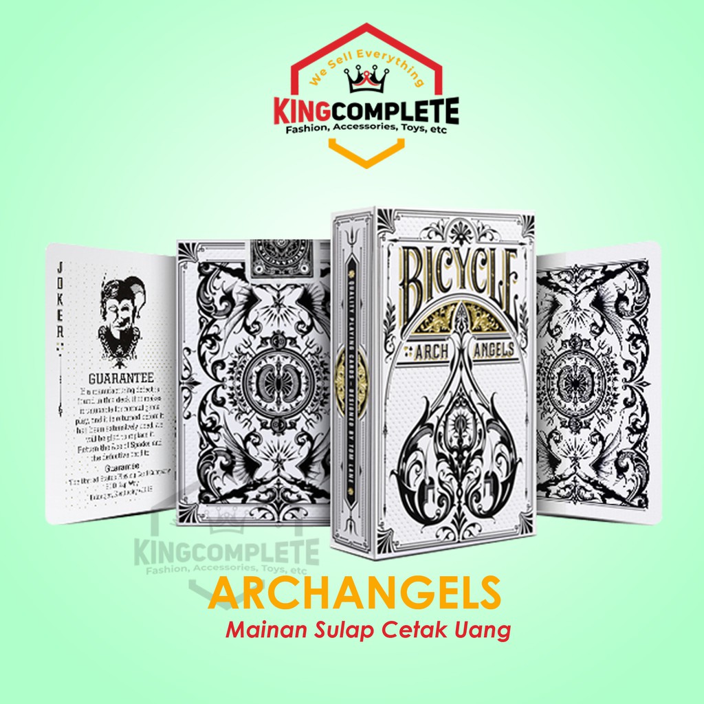 Jual Kartu Remi Bicycle Archangels Playing Cards | Shopee Indonesia