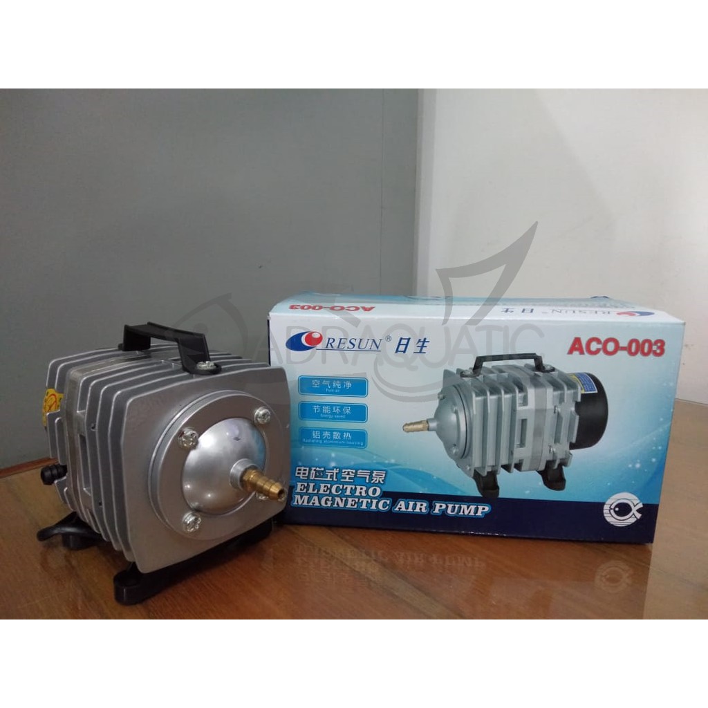 Jual Resun Aco Electromagnetic Air Pump Pompa Udara Aerator Aquarium Shopee Indonesia