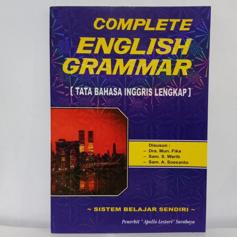 Jual Complete English Grammar Tata Bahasa Inggris Lengkap - Apollo ...