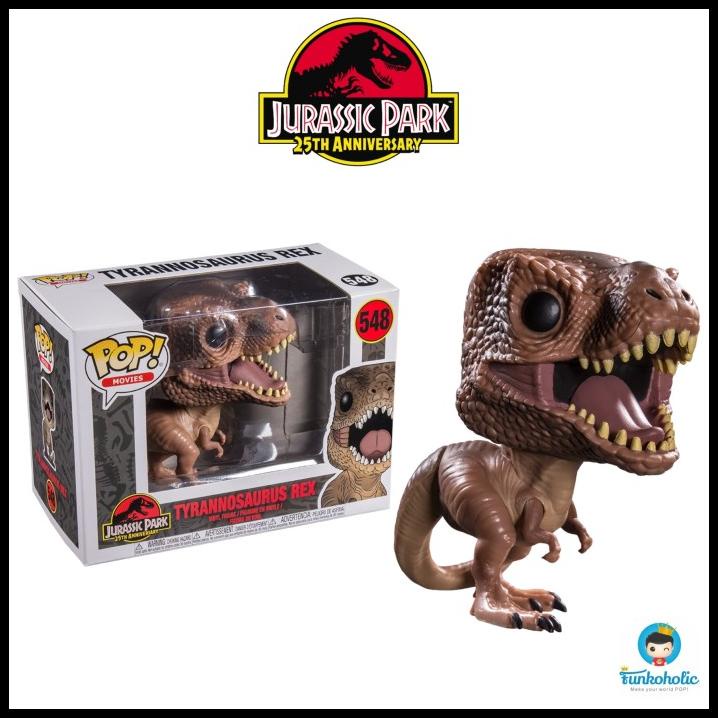 Petit prix de 4,00€ au lieu de 10,51€ ! 🧸 Funko Pop! Movies: Jurassic Park - Tyrannosaurus - Figurine en Vinyle à Collectionner - Idée de Cadeau - Produits Officiels