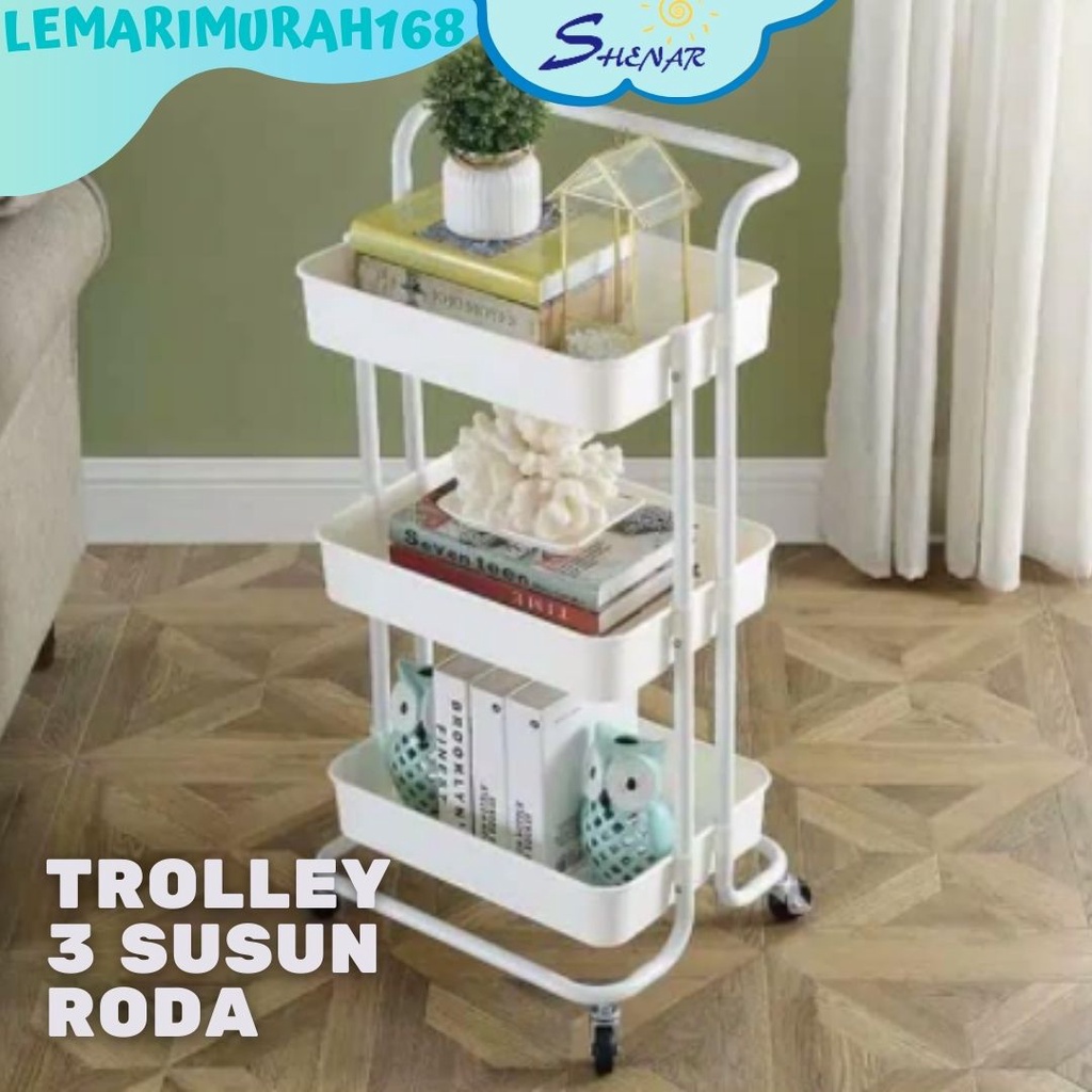 Jual SHENAR - TROLLEY SALON ABS PLASTIC SERBAGUNA - TROLEY SALON ABS ...