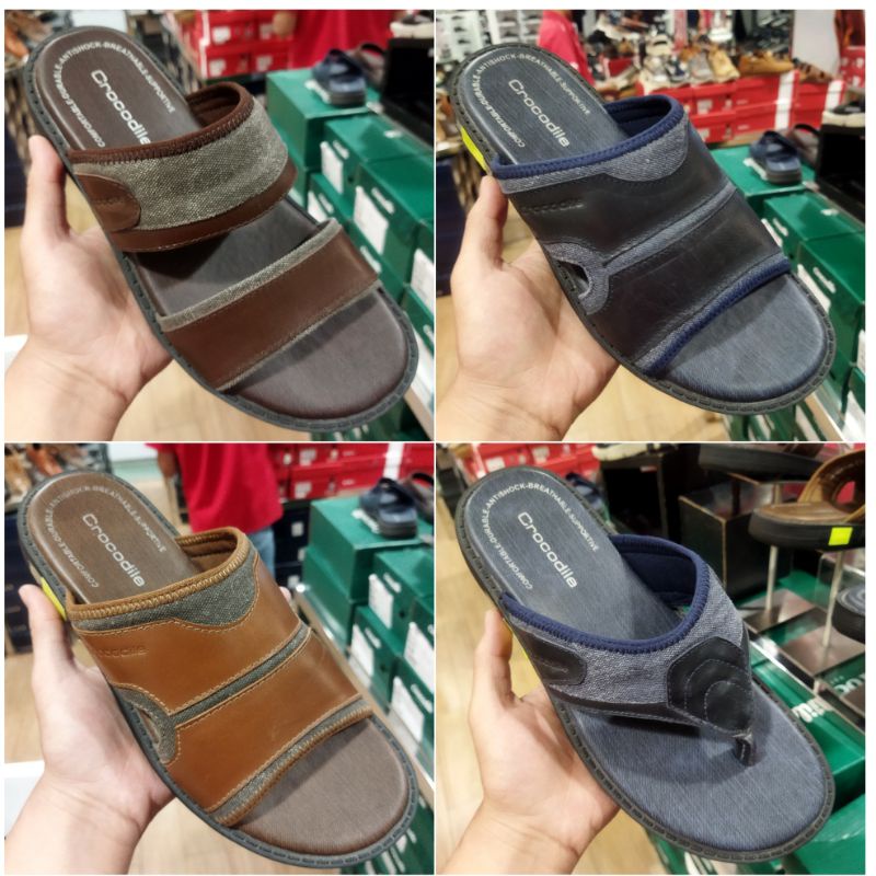 Sandal 2024 crocodile original