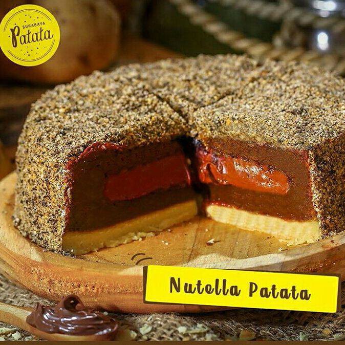 Jual Patata Nutella / Ria Ricis Cake / Kue Kentang / Oleh-oleh Khas ...