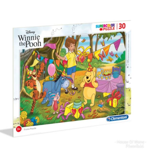 Jual CLEMENTONI DISNEY WINNIE THE POOH FRAME PUZZLE | Shopee Indonesia