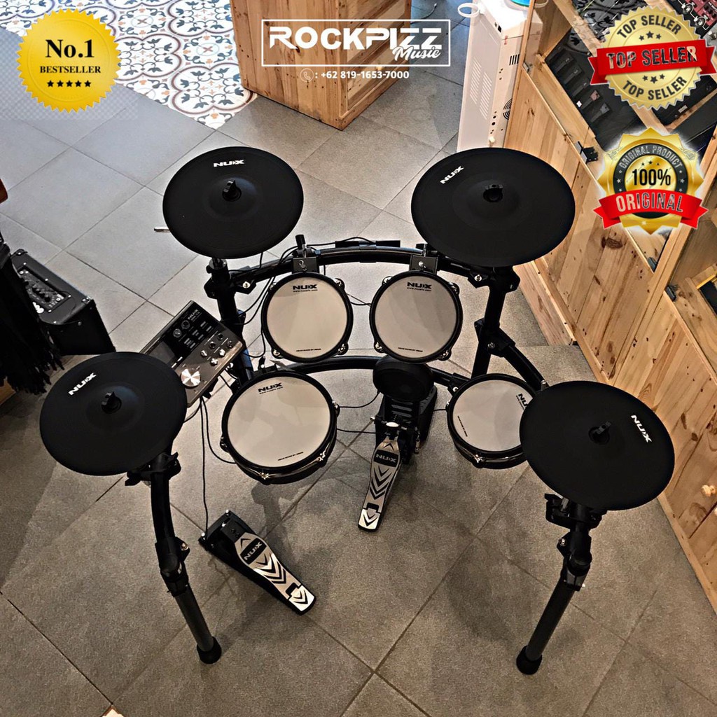 Jual NUX DM7X / DM 7X / DM-7X DRUM ELECTRIC | Shopee Indonesia